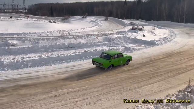 МОСКВИЧ. Гонки на москвичах Шишкин лес - 12 смотреть онлайн