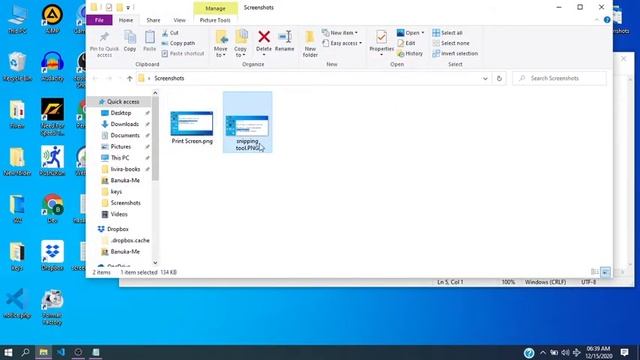 How to take Screenshots on Windows10 | Print Screen | Snipping Tool | Snip & Sketch смотреть онлайн