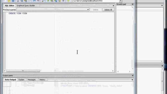 POSTGRESQL - CREATE VIEW смотреть онлайн