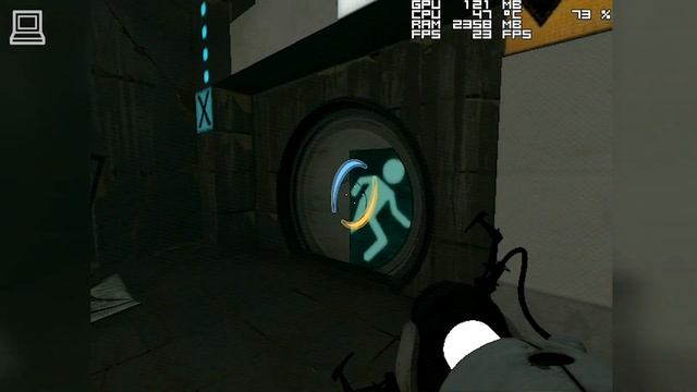 Portal 2 Gameplay ATI Radeon 9550 смотреть онлайн