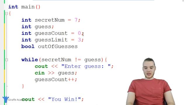 Building a Guessing Game | C++ | Tutorial 21 смотреть онлайн
