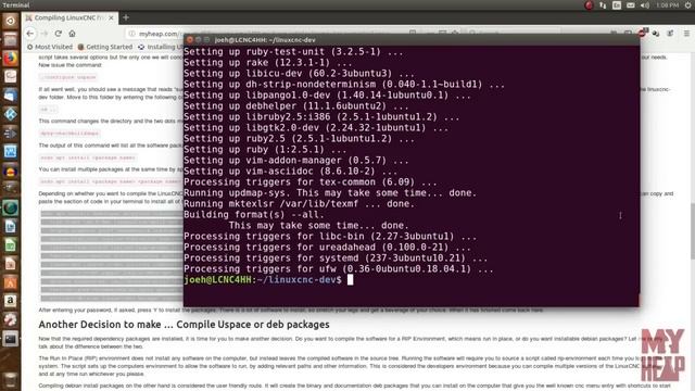 LinuxCNC For The Hobbyist - 018 - Compiling LinuxCNC From Source Code