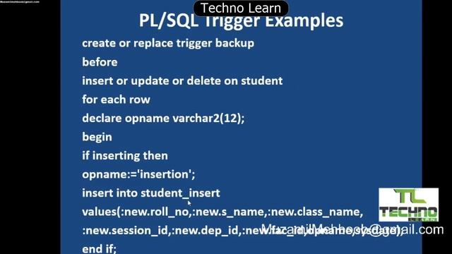Oracle DBA || Triggers || Database Administration || Oracle practical || DBA & M Video Series Lec 3 смотреть онлайн