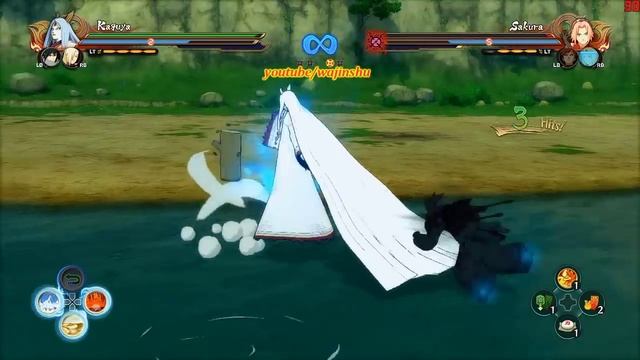 Naruto Ultimate Ninja Storm 4 PC MOD - Kaguya Moveset Mod Gameplay смотреть онлайн