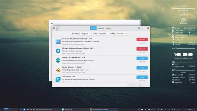 ArcoLinux : 1914 Installing Mailspring - question on forum смотреть онлайн