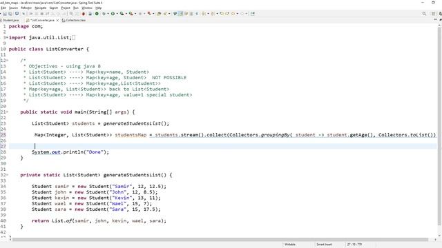 List Manipulation Java 8 смотреть онлайн