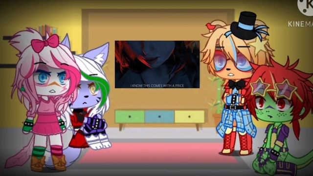 Glamrock Animatronics react To: For You | Fnaf Security Breach - Gacha Club смотреть онлайн