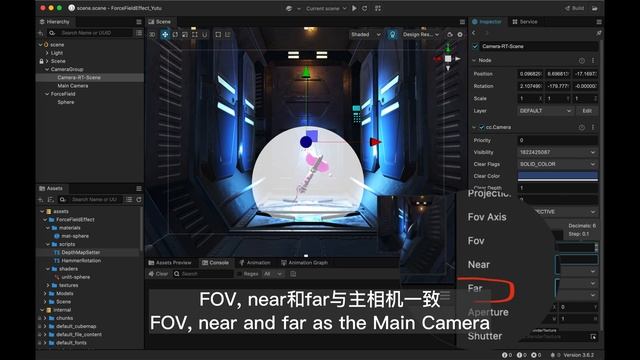 How to Write a Force Field in Cocos Shader | Cocos Creator Tutorial смотреть онлайн