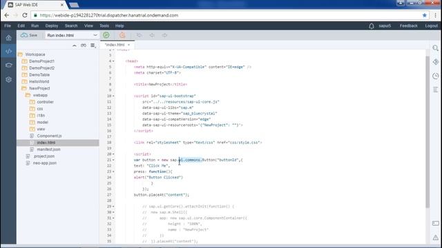 SAPUI5 - CSS & Images смотреть онлайн