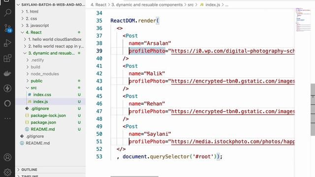 41. React.js - Dynamic and reusable components in depth смотреть онлайн