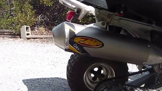 FMF Q4 Exhaust-Honda TRX 450r--HAZARDOUS PRODUCTIONS смотреть онлайн