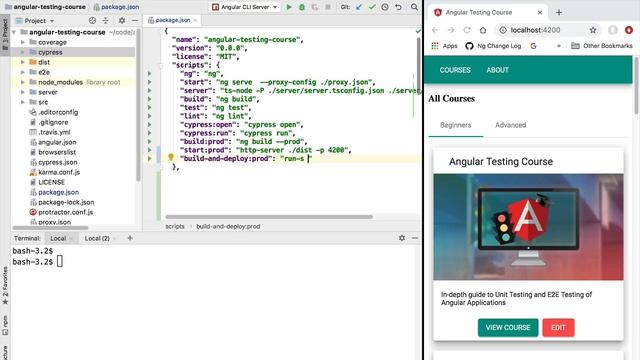 ? Preparing Angular Cypress End to End Tests for Continuous Integration (CI) смотреть онлайн