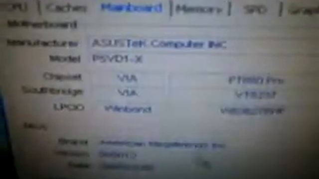 Test Motherboard ASUS P5VD1-X смотреть онлайн