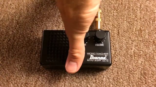 Ibanez Micro Teacher Mini Amp GA-10 смотреть онлайн