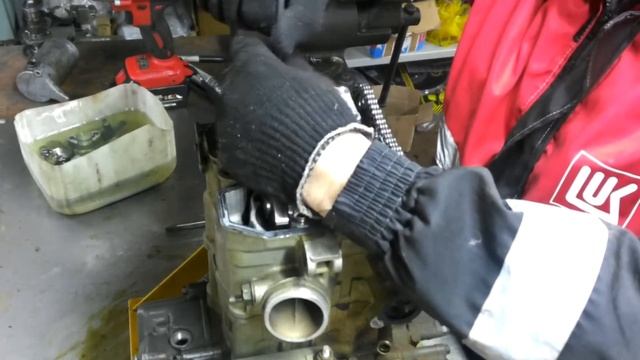 Разборка двигателя Suzuki DRZ400