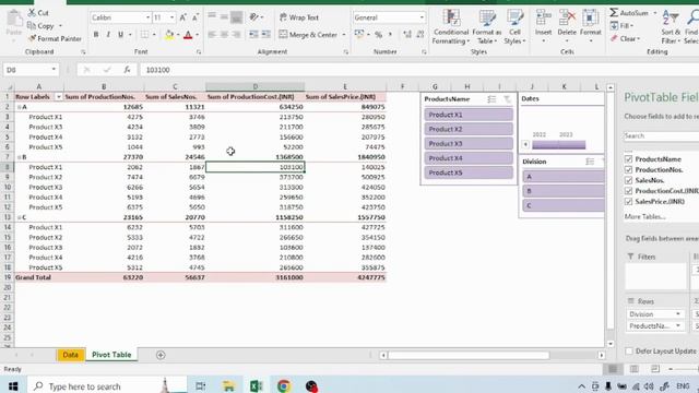 MS Excel Formula|| Pivot Table Refresh and Change Data Source || смотреть онлайн