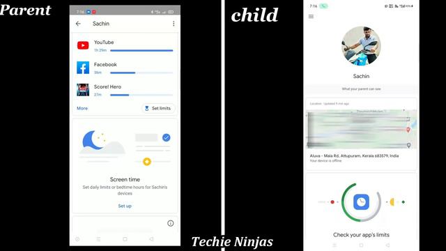Family Link From Google - Parental Control Mobile App to Control Child Mobile Activity смотреть онлайн