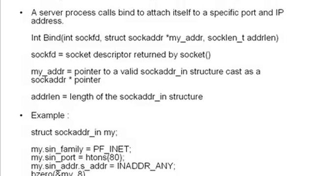 Socket Programming Basics Presentation (3) смотреть онлайн