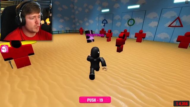 Becoming the SQUID GAME HOST in ROBLOX смотреть онлайн