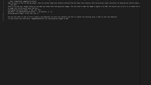 How can I use a pre-trained neural network with grayscale images?[SOLUTION] смотреть онлайн