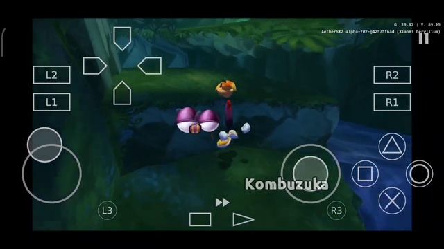 Rayman 2: Revolution Gameplay On AetherSX2 PS2 Emulator Android смотреть онлайн