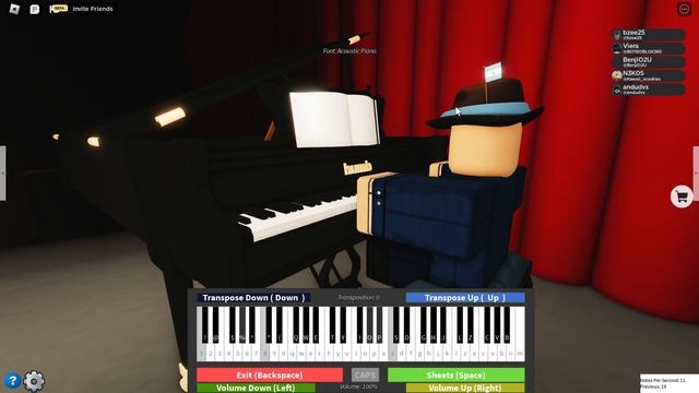 Roblox Piano: A Turn Back смотреть онлайн