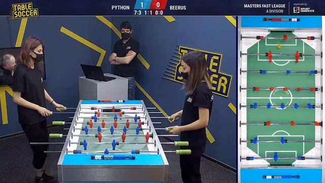Table Football | M.Sahakyan(PYTHON) - K.Melkumyan(BEERUS) | 13.04.2021 23:35(GMT+4) | MFL смотреть онлайн
