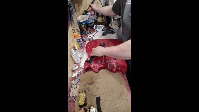 Respraying a Double Neck Guitar Part 1 - Strip and Prep смотреть онлайн
