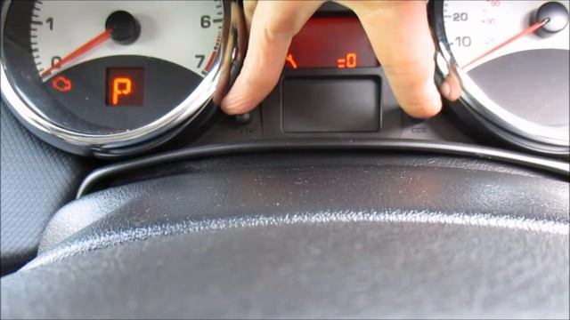 How to reset the service indicator on a Peugeot 207 2009 yohooo смотреть онлайн