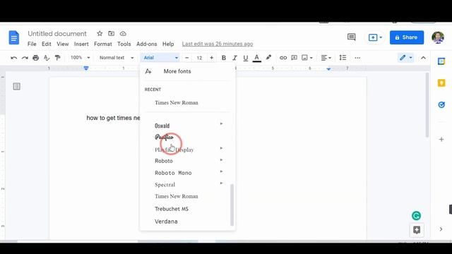 How To Get Times New Roman Font On Google Docs In 2023 смотреть онлайн