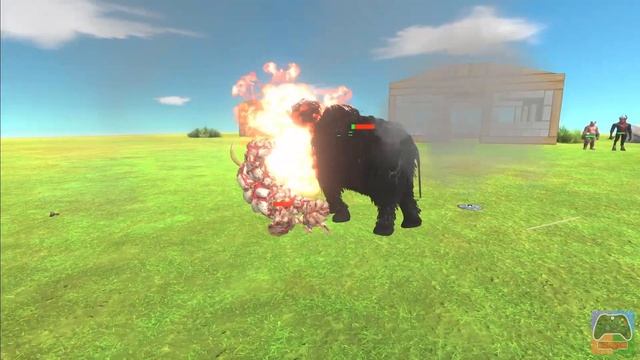 2 vs 1 Tournament Prehistoric Mammals & Ancient Humans vs Infernals - Animal Revolt Battle Simulato смотреть онлайн