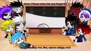 Sans AU’s react to Fatal Error vs Nightmare / Реакция Санс АВ! на Фатал Эррор против Найтмер