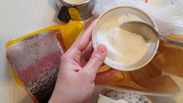 Простой и очень вкусный рецепт засолки форели смотреть онлайн