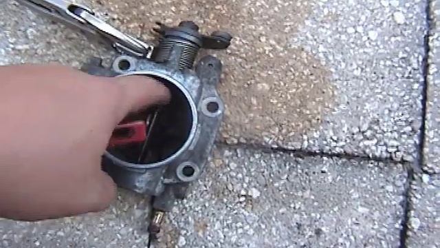Mazda 626 - IAC Valve & Throttle Body Cleaning 3 Of 3