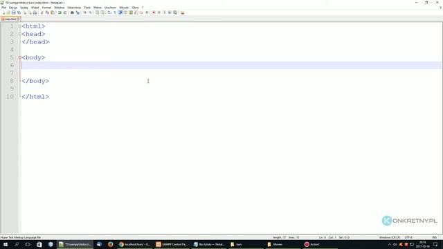 Kurs PHP #1 - jak zacząć - instalacja serwera i pierwszy skrypt смотреть онлайн