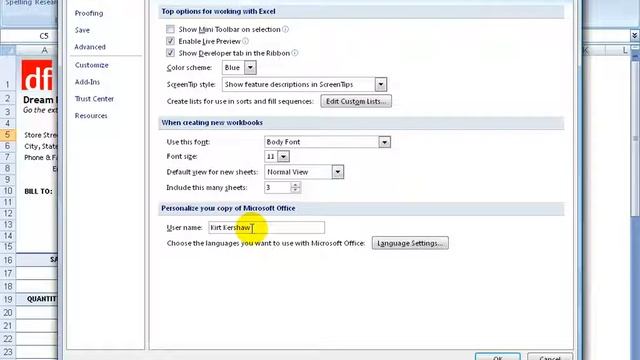 Excel 2007: Insert, Edit and Delete Cell Comments смотреть онлайн