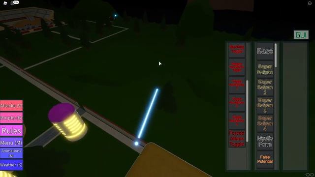 Showcasing Fusion Pack game pass in Roblox dbz смотреть онлайн