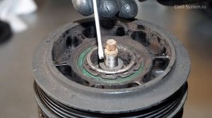 Диагностика и замены муфты кондиционера Opel Corsa D