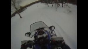 Покатушки на Снегоходах 2013 Yamaha Nitro Yamaha Apex