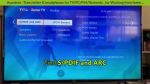 TCL TV No Sound (Digital Optical) - How to FIX?