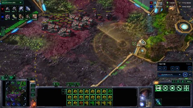 StarCraft II: Upgrades finish right before dream engagement смотреть онлайн