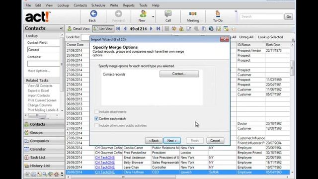 Import Contacts from Excel or CSV Files To Swiftpage Act Databases смотреть онлайн