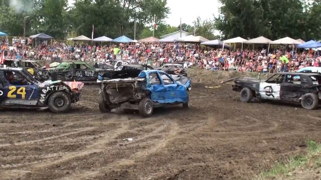 Comber Fair Demolition Derby 2015 | Pro Mod смотреть онлайн