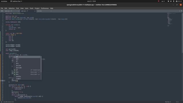 Codeforces Global Round 17 screencast (top9) смотреть онлайн
