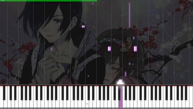 Tokyo Ghoul - Schmetterling -Pf Solo- (Ep 6 BGM) Piano Cover TUTORIAL смотреть онлайн