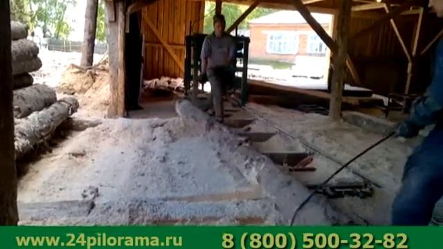 Дисковая пилорама ДПА 600 плоскорез ( циркулярные пилорамы ) смотреть онлайн