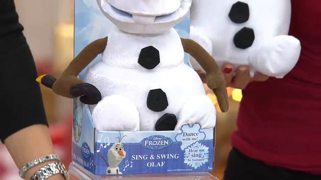 Disney's Frozen 14" Animated Talking Olaf Plush with Jennifer Coffey смотреть онлайн