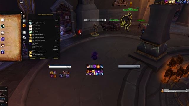 Quick Demonstration of Clique Addon (Mouseovers) смотреть онлайн