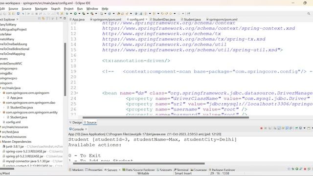Spring-ORM-Configuration смотреть онлайн