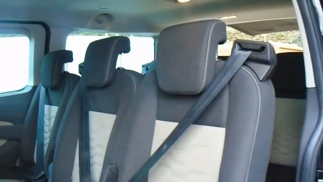 2015 Ford Tourneo Custom TITANIUM 125 SWB 8 SEATER BLACK смотреть онлайн